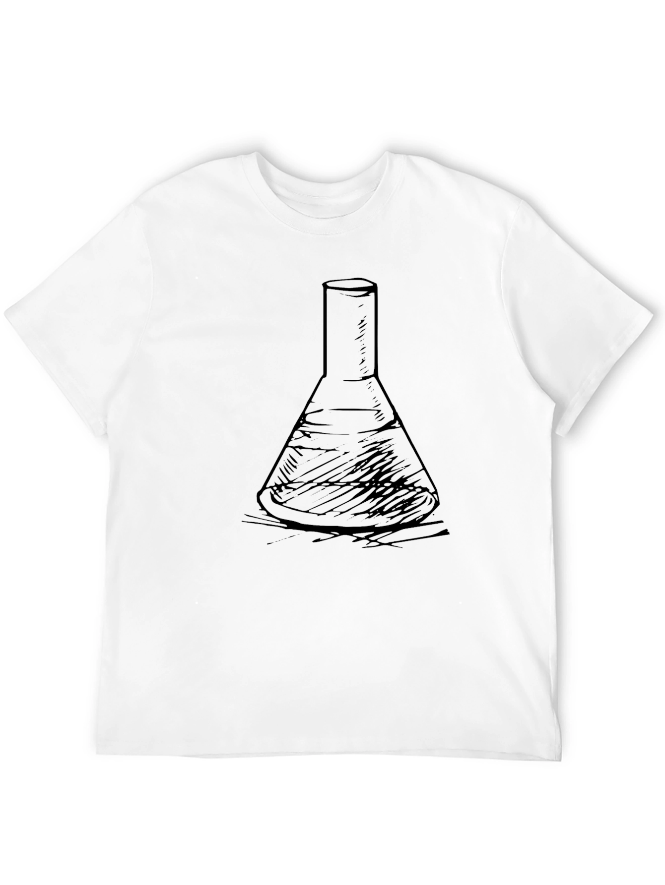 Science Flask Graphic Tee - Black