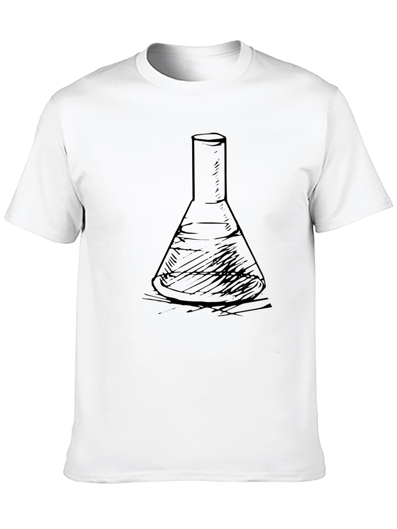 Science Flask Graphic Tee - Black