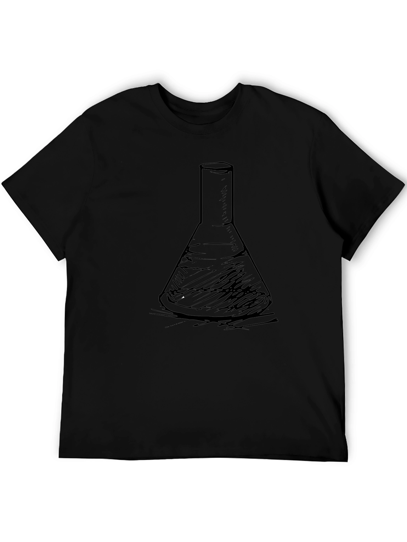 Science Flask Graphic Tee - Black