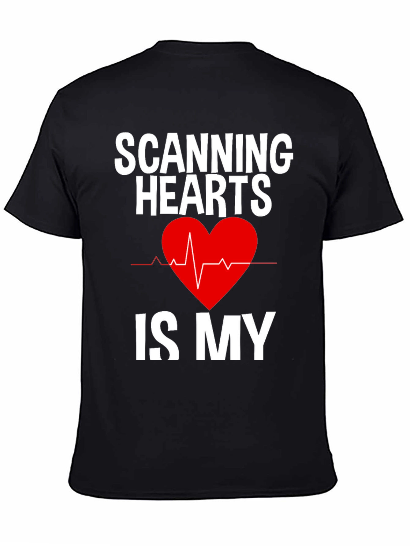Scanning Hearts T-Shirt - Medical Profession Tee