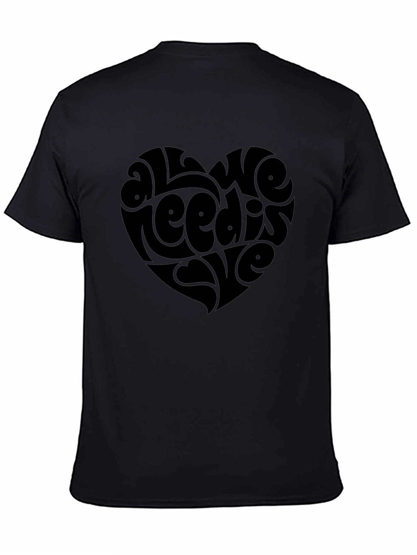 All We Need Is Love Heart Graphic Tee