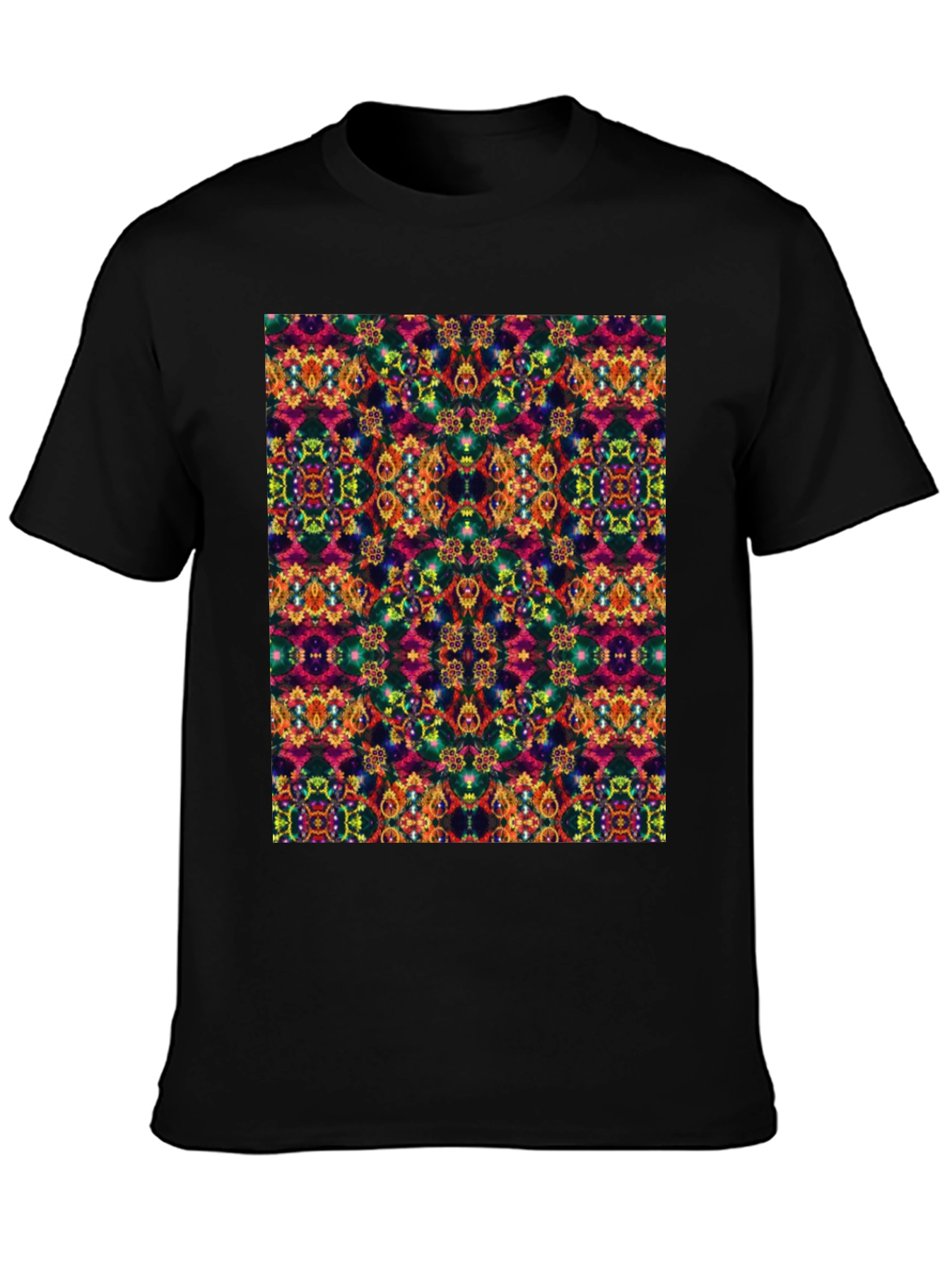 Kaleidoscope Pattern Graphic Tee