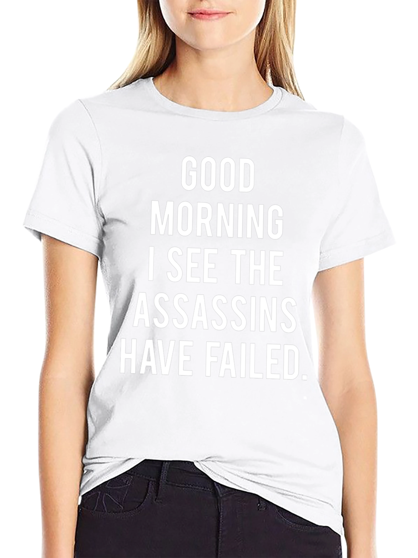 Funny Assassins Failed T-Shirt - Sarcastic Humor Tee