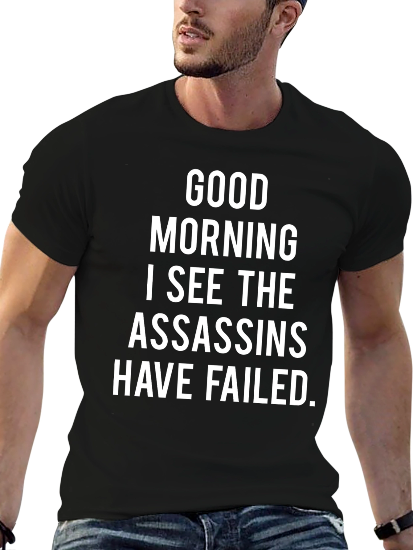 Funny Assassins Failed T-Shirt - Sarcastic Humor Tee