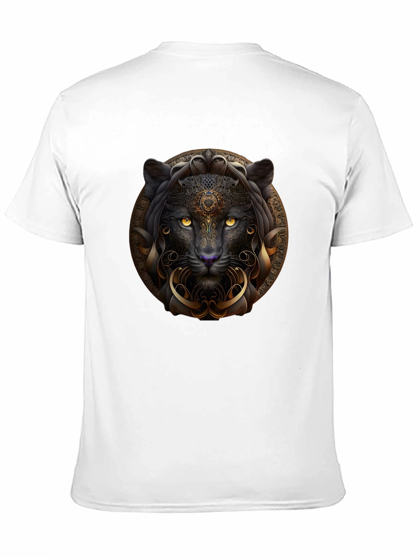Mystic Panther Graphic Tee - Unique Art Design