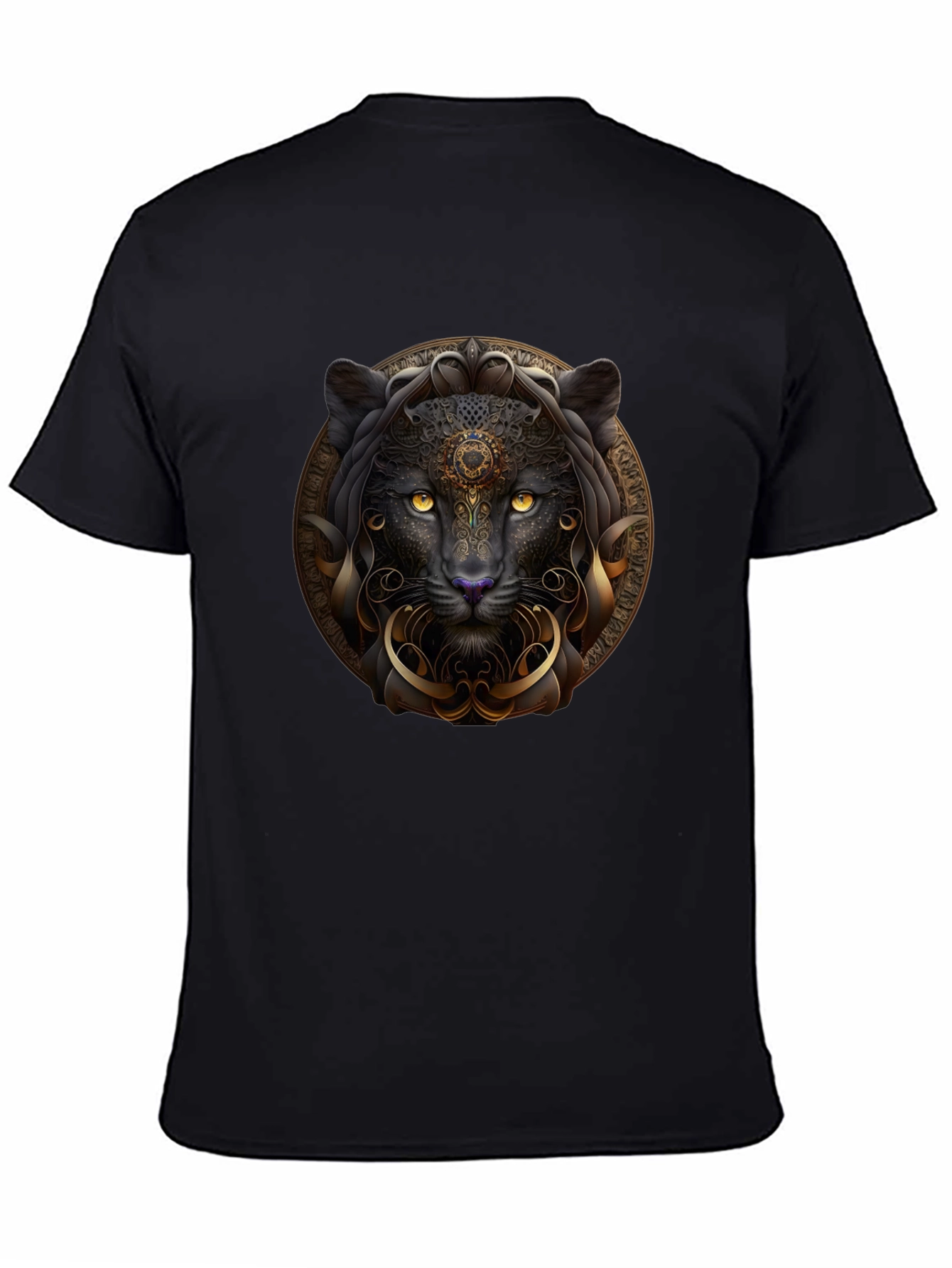 Mystic Panther Graphic Tee - Unique Art Design