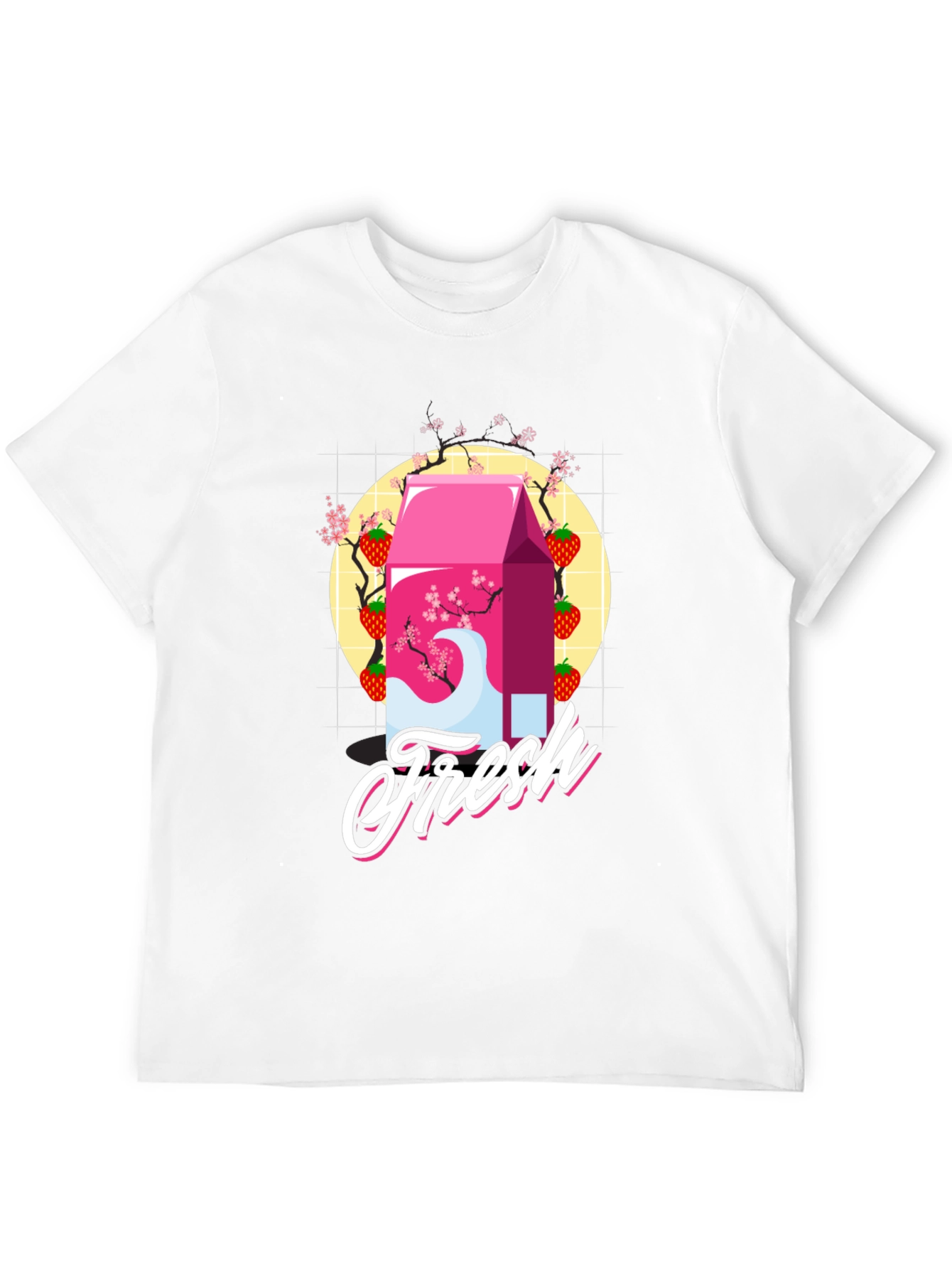 Strawberry Milk Fresh Graphic Tee