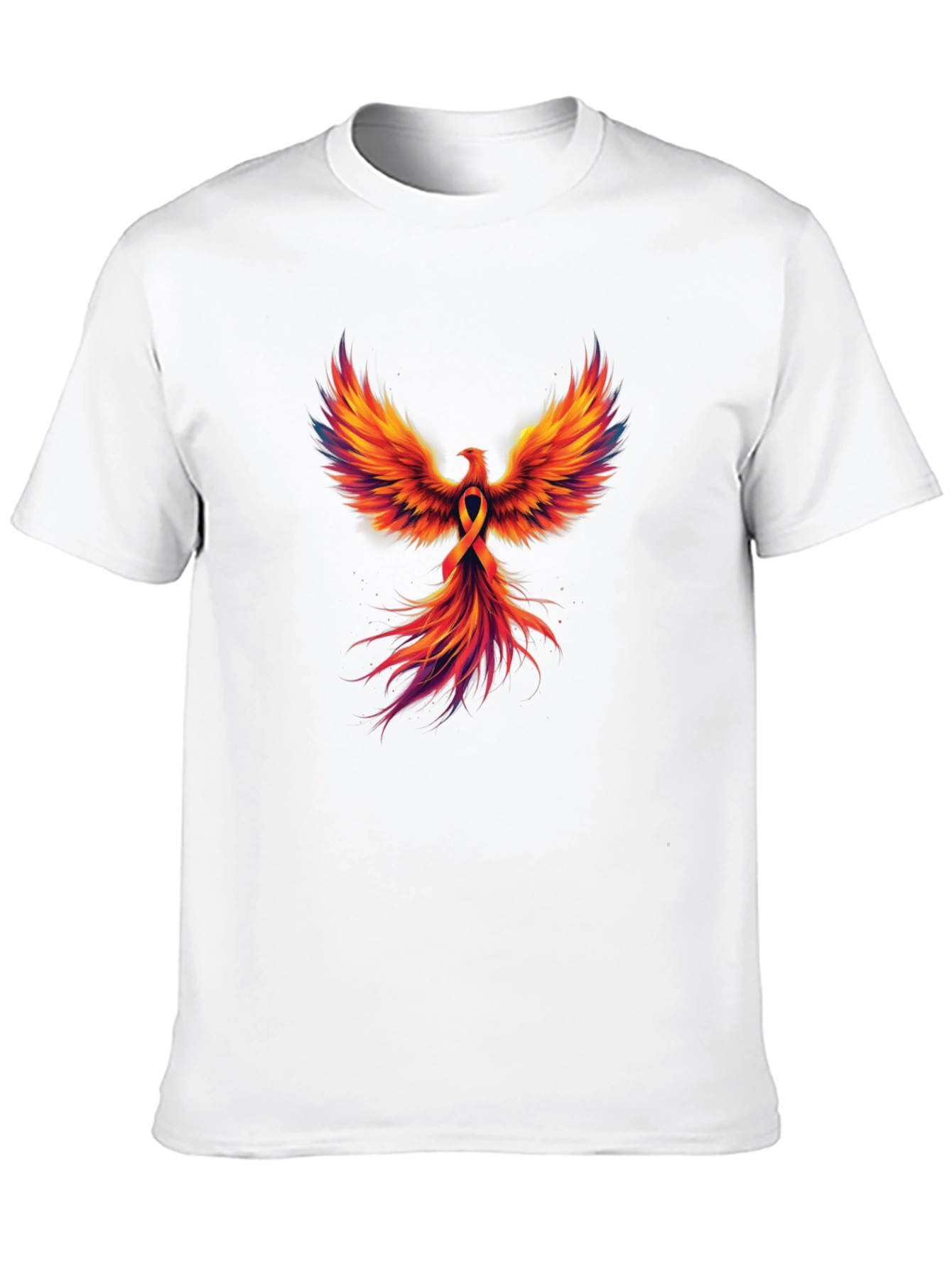 Phoenix Rising Graphic T-Shirt - Black