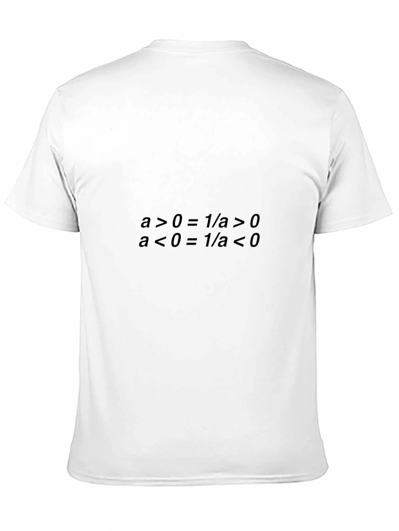 Math Equation Graphic T-Shirt - Black
