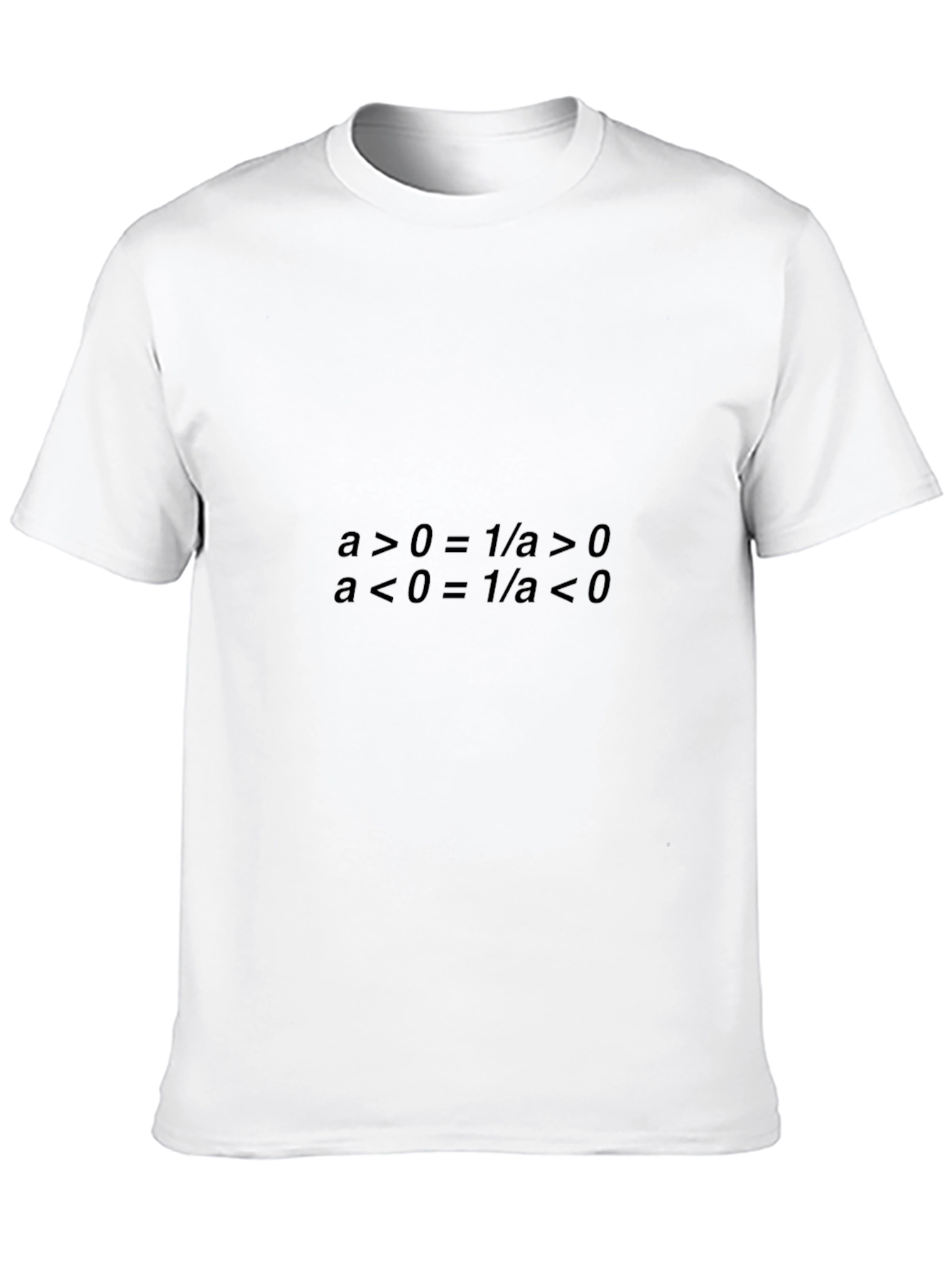 Math Equation Graphic T-Shirt - Black