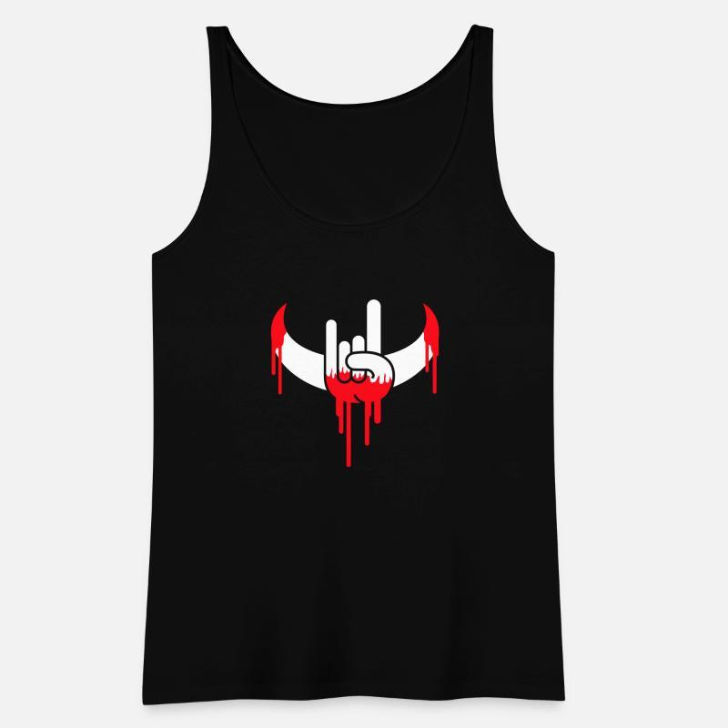 Heavy Metal Graffiti Drop Spray Horns Hand Gesture