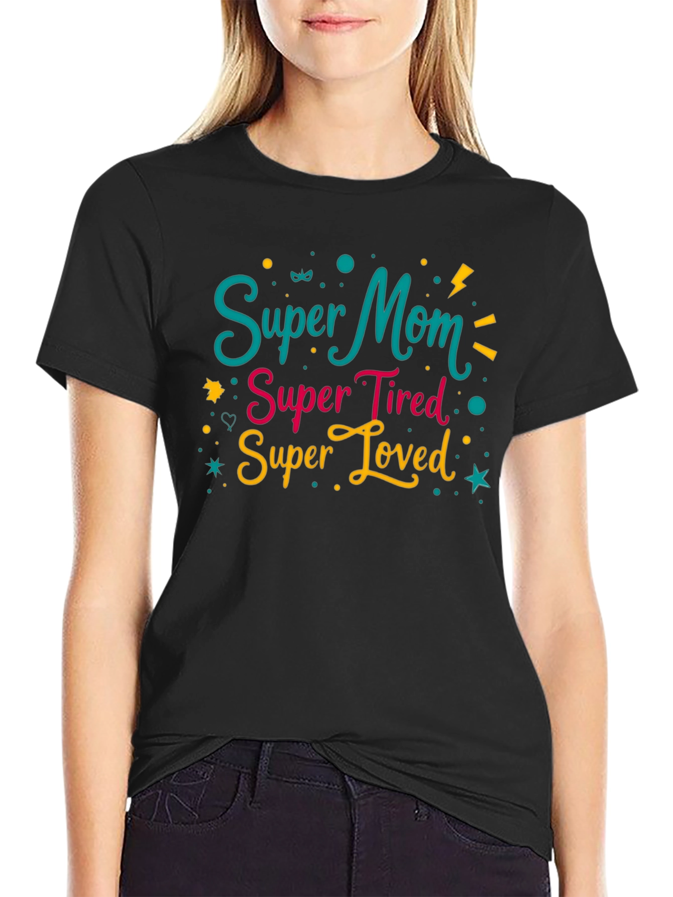 Super Mom Graphic Tee - Comfort Fit