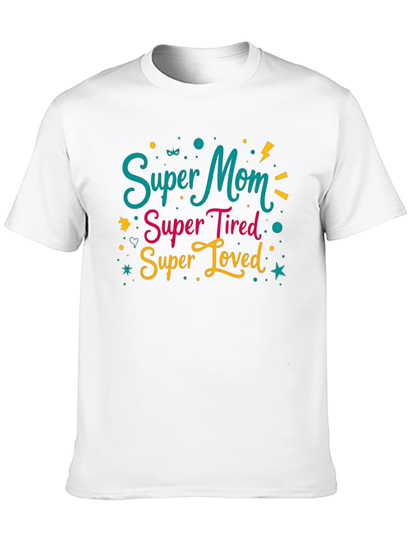 Super Mom Graphic Tee - Comfort Fit