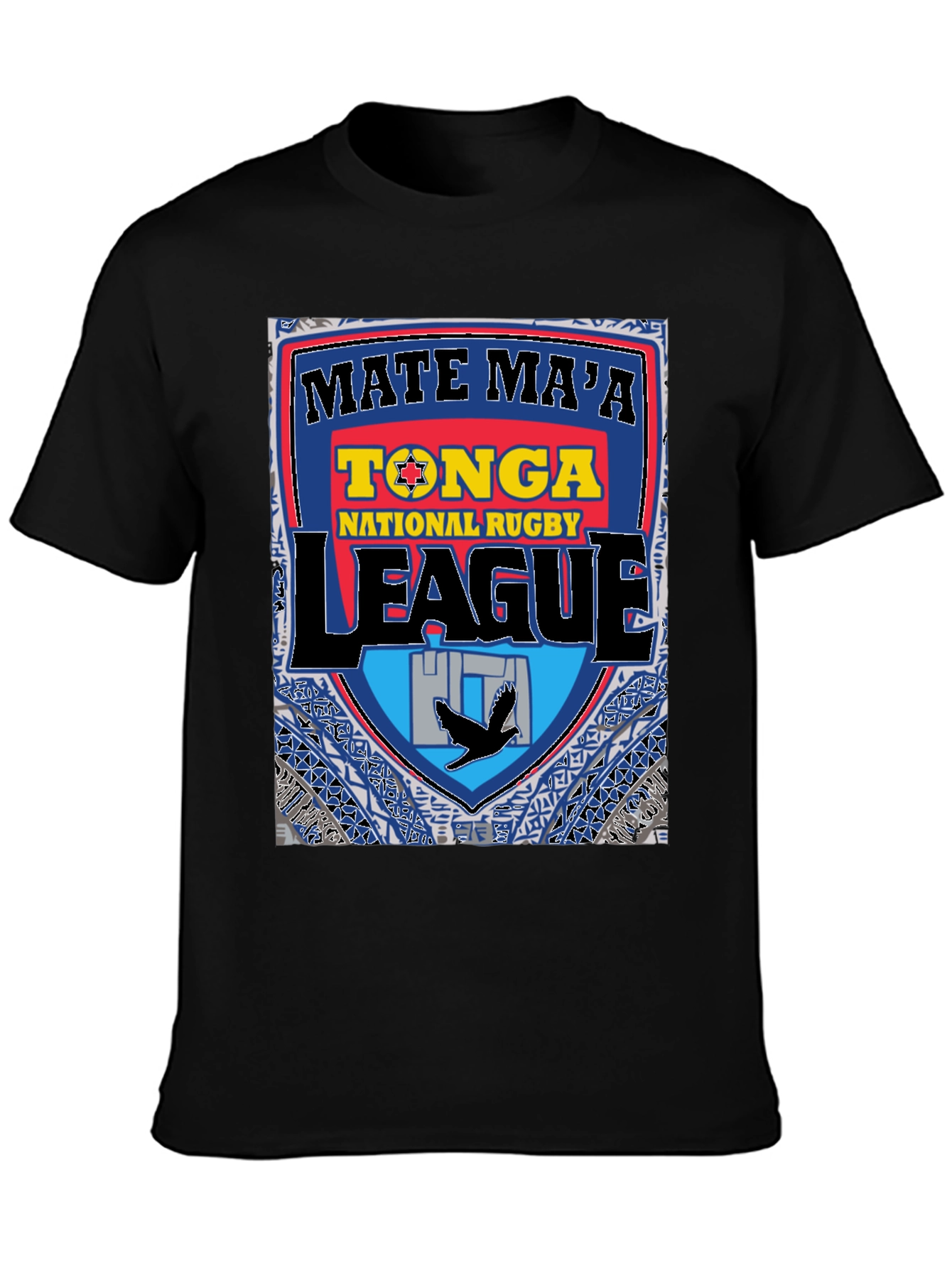 Tonga Rugby League T-Shirt - Mate Maa Tonga