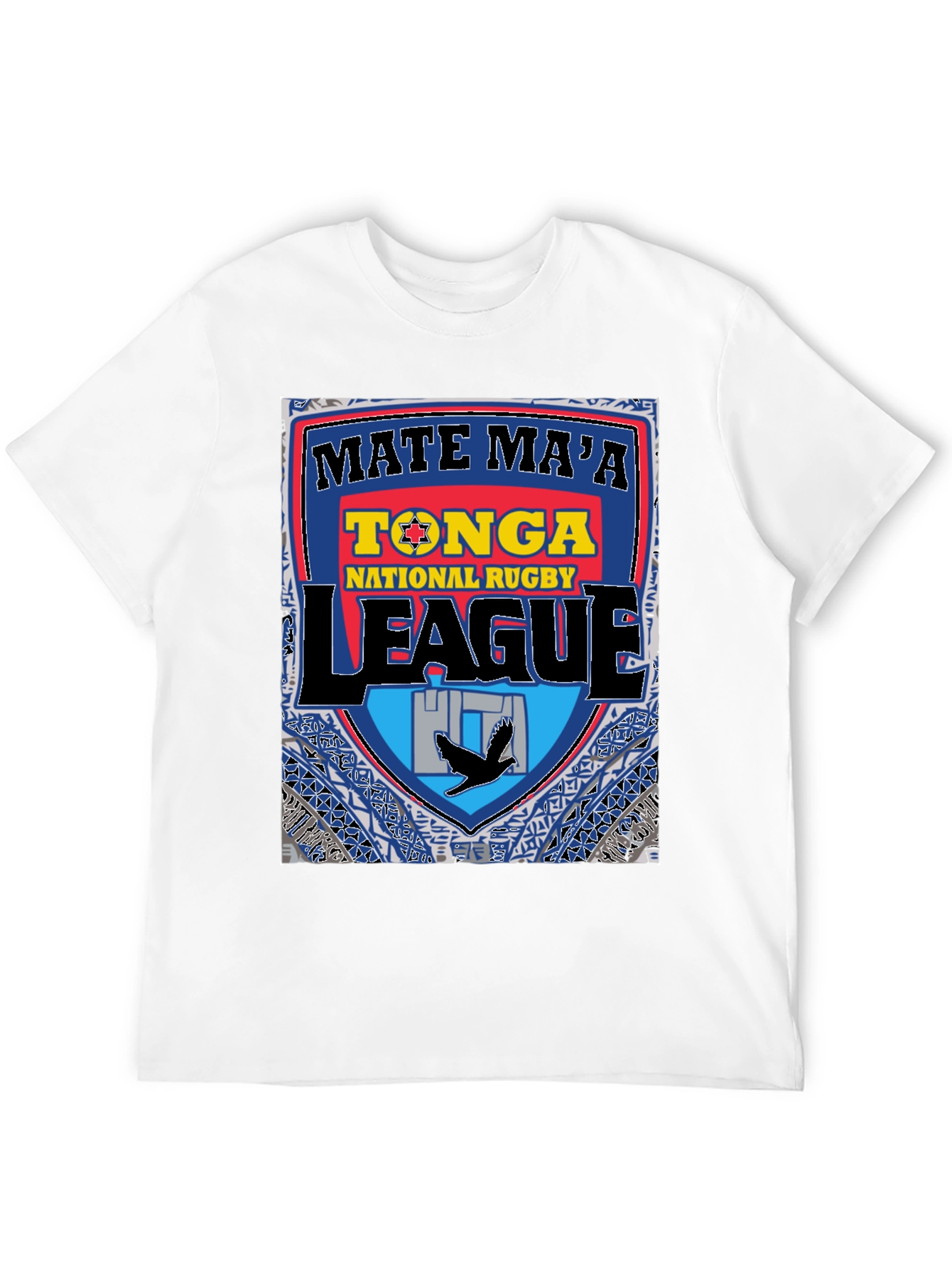 Tonga Rugby League T-Shirt - Mate Maa Tonga
