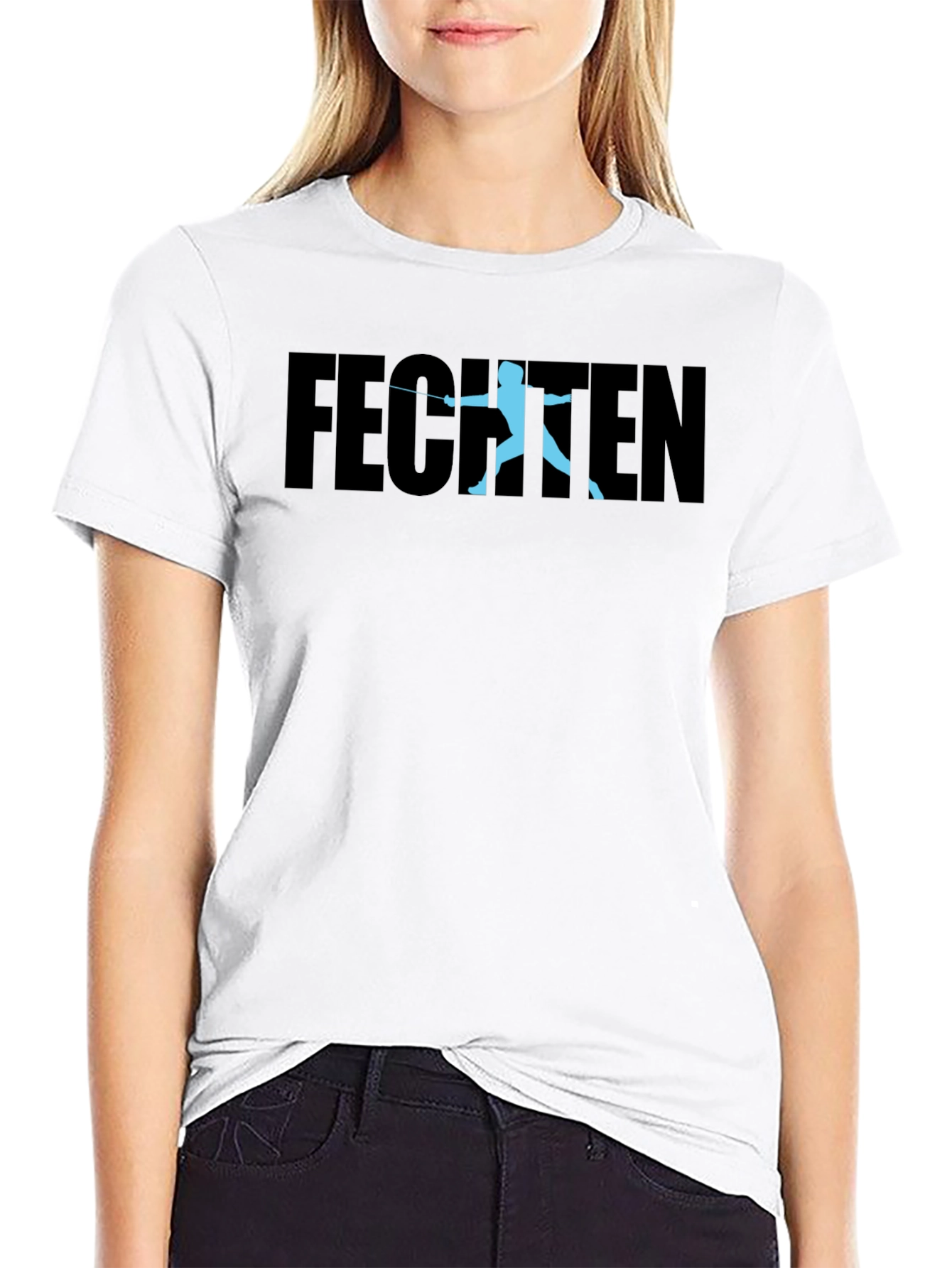 Fencing T-Shirt - Fechten Design