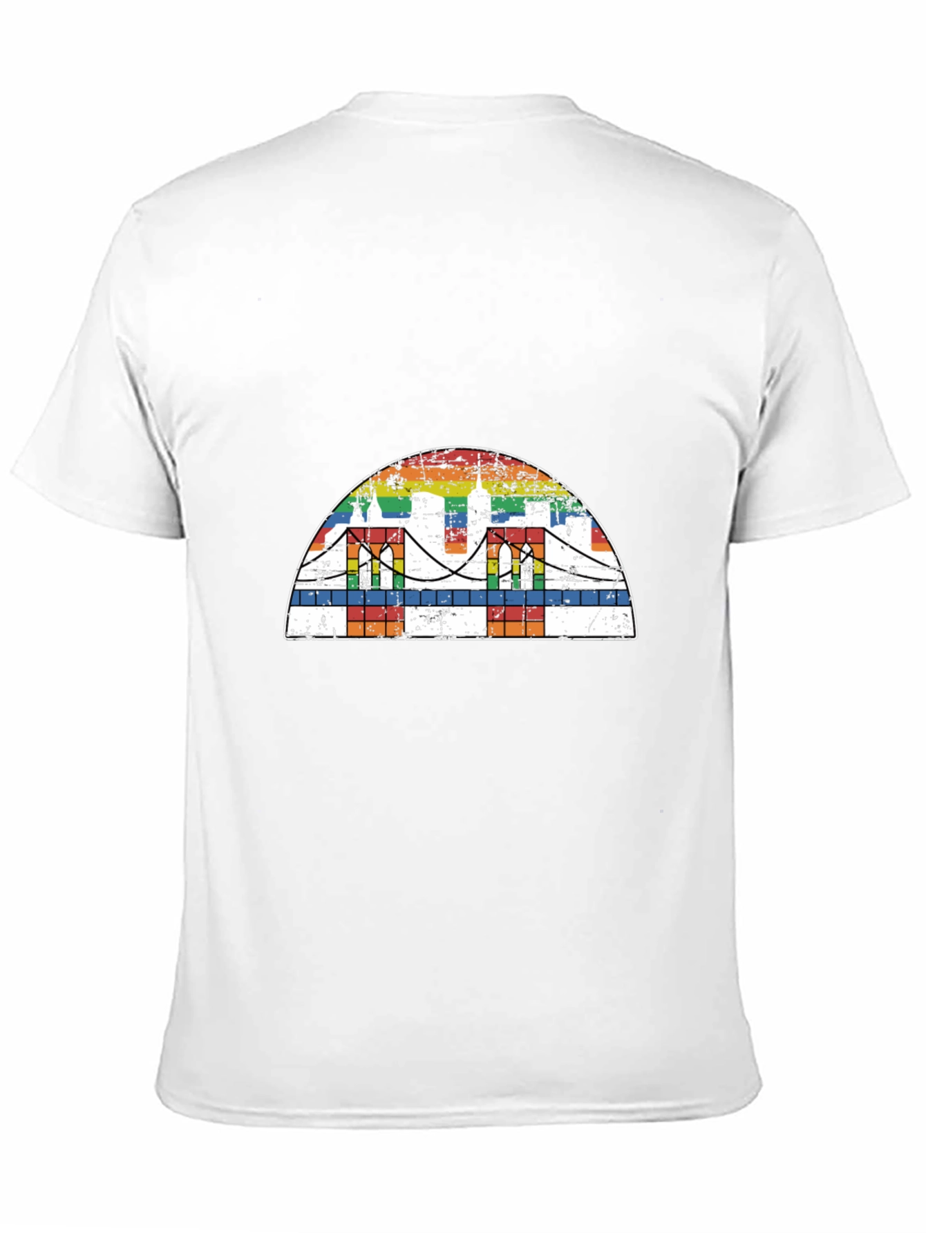 Rainbow Bridge Graphic Tee - Black