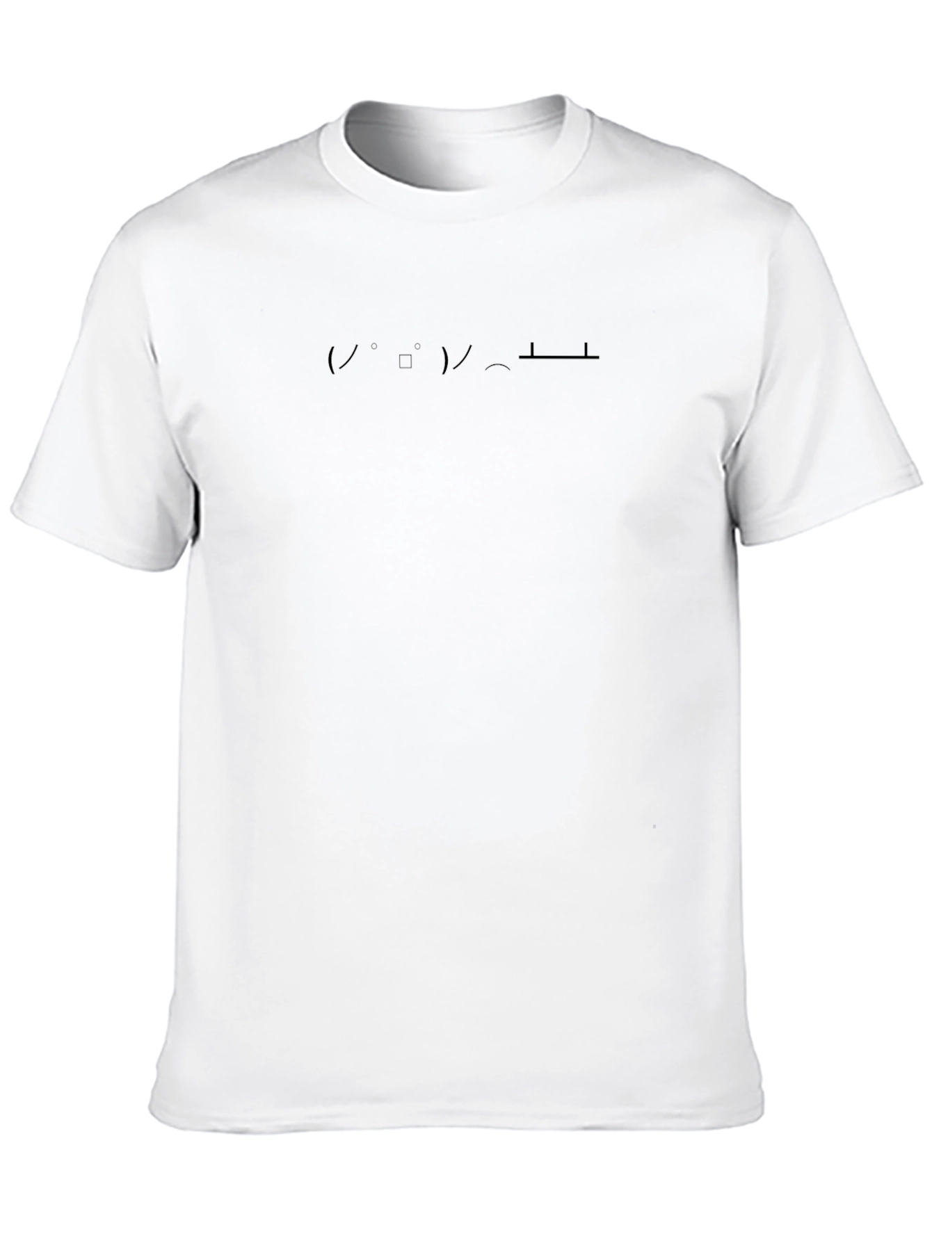 Black Emoticon Graphic Tee