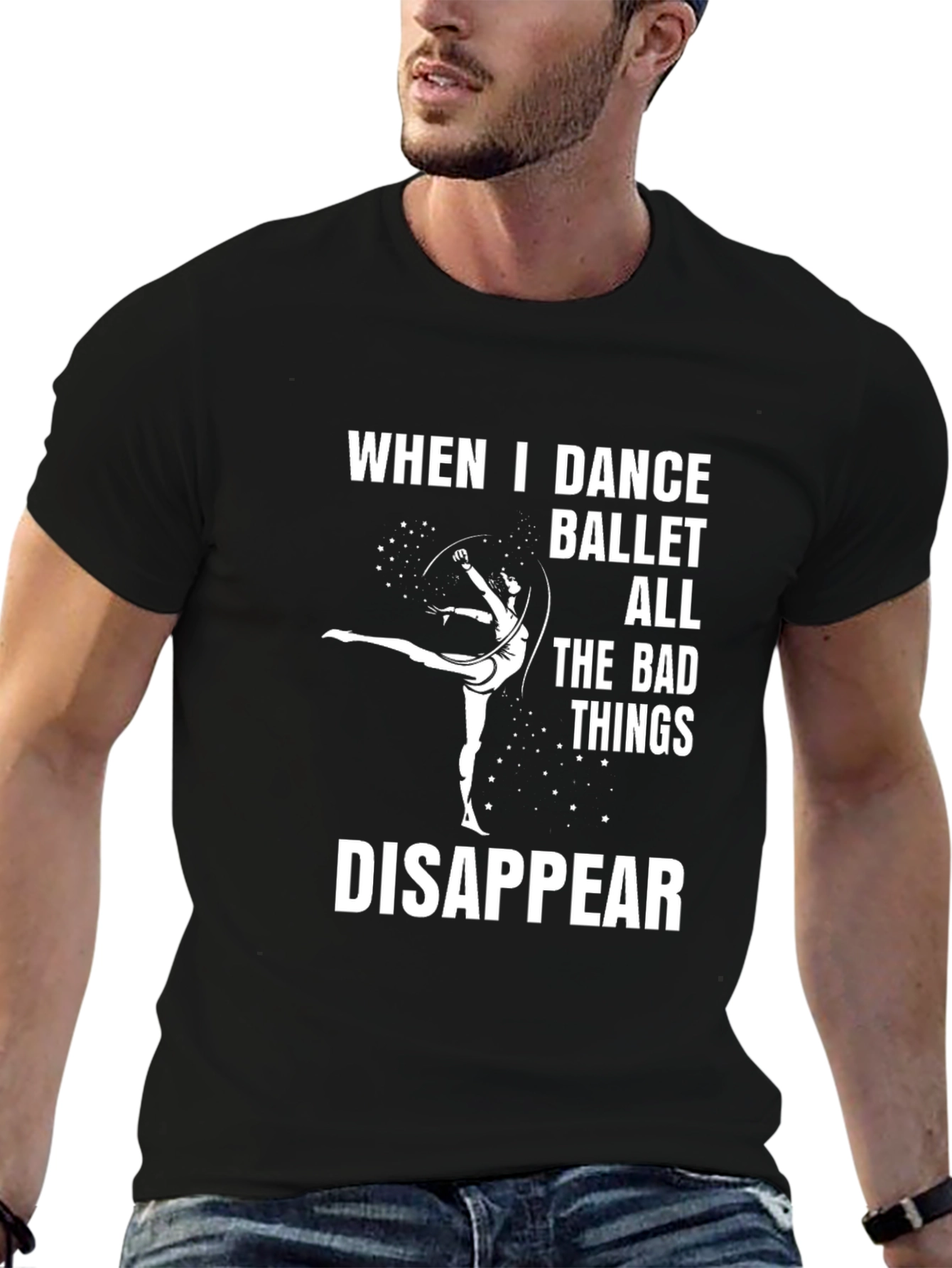 Ballet Dance T-Shirt - When I Dance Ballet Disappear