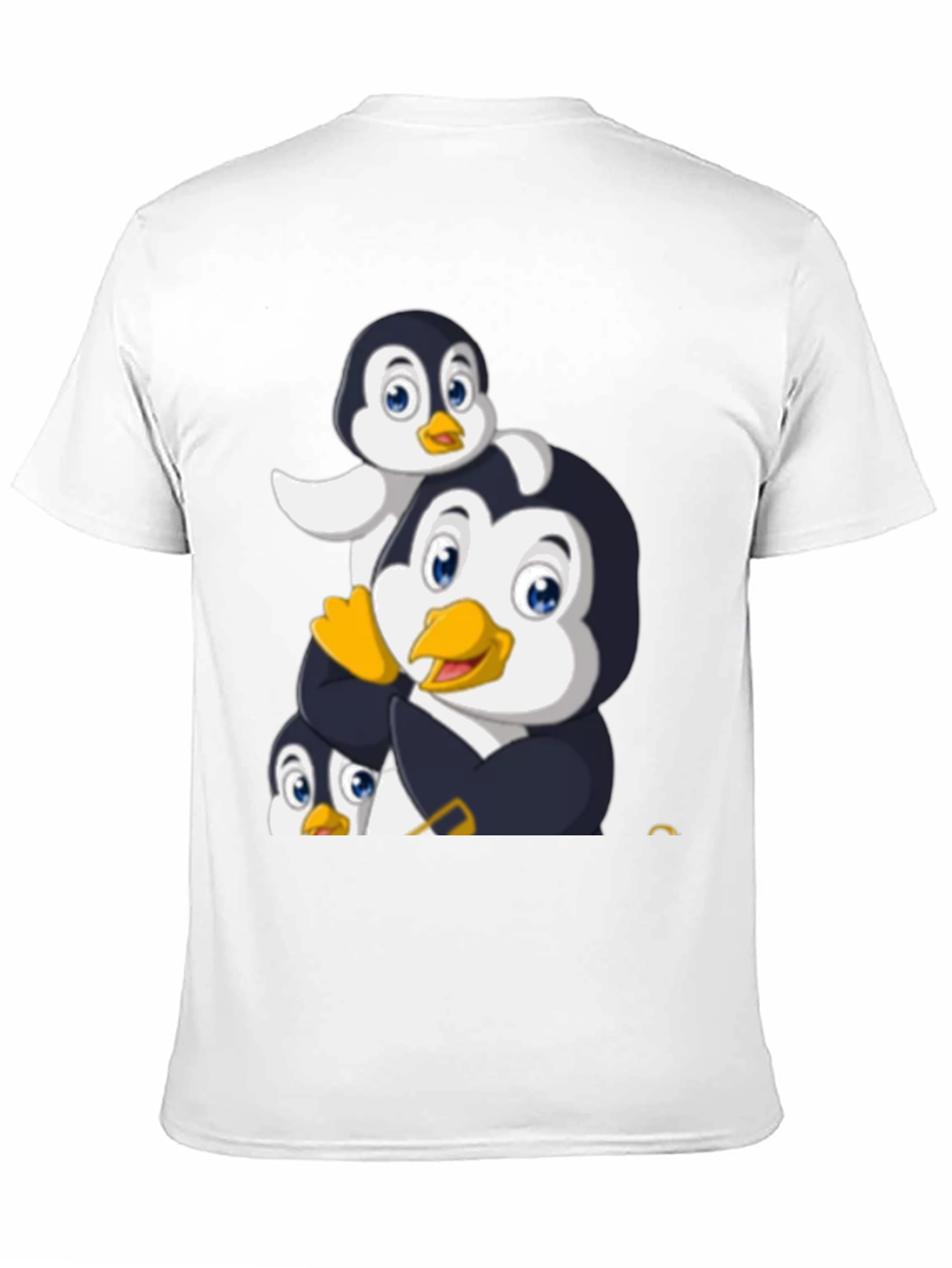 Penguin Family Graphic T-Shirt