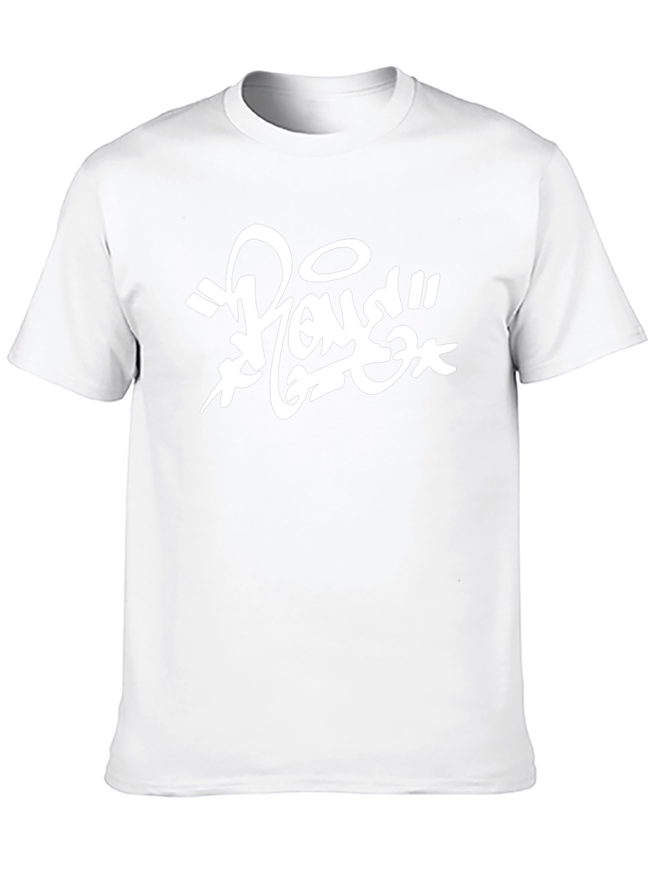 Urban Graffiti Style Black T-Shirt