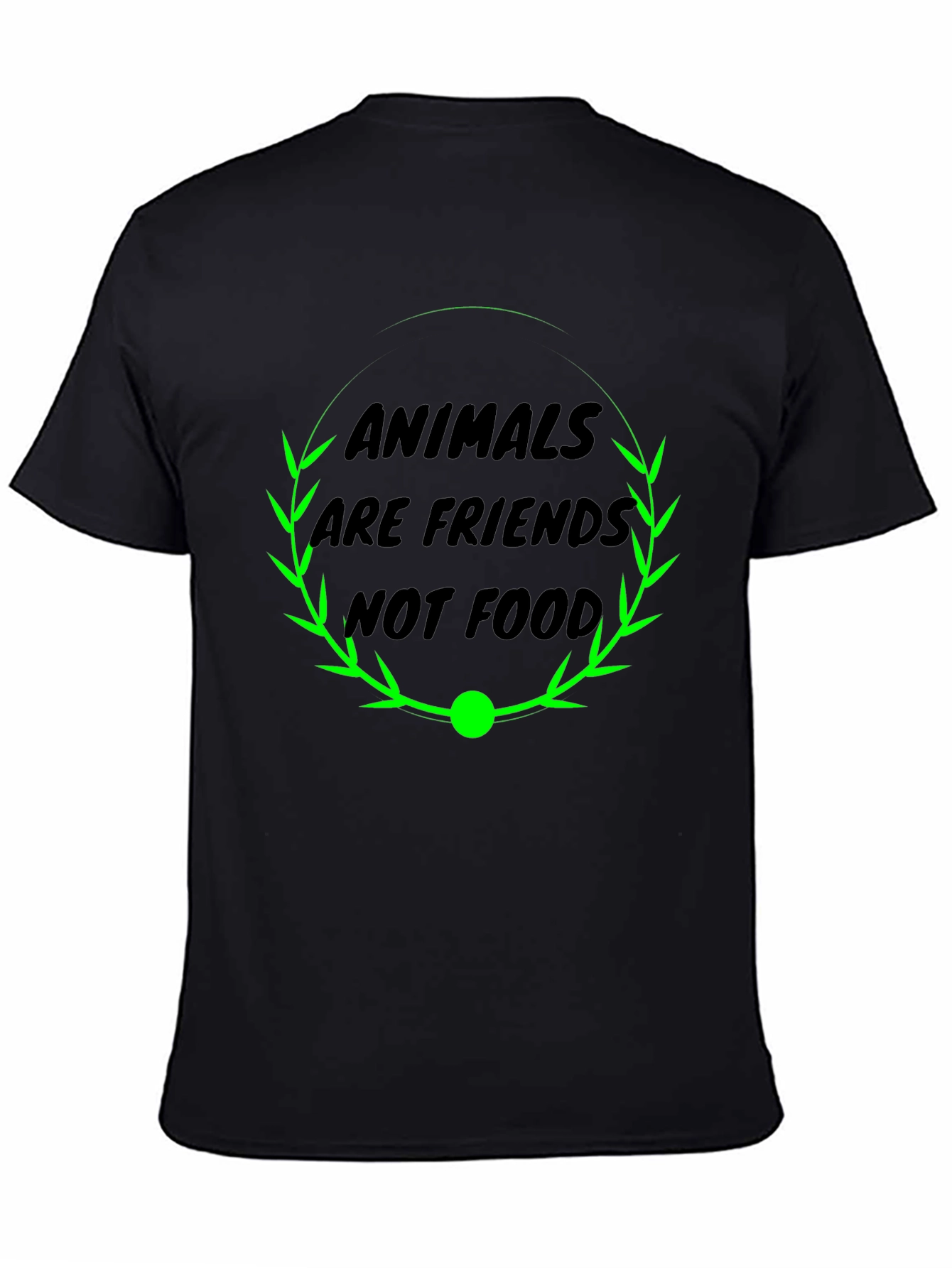 Vegan T-Shirt: Animals Are Friends Not Food