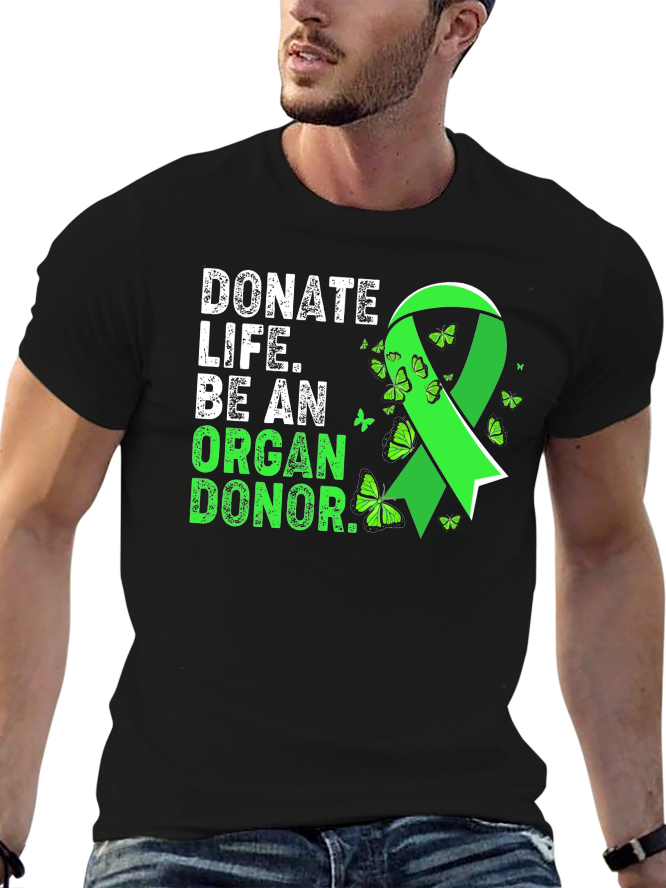 Donate Life T-Shirt - Organ Donor Awareness