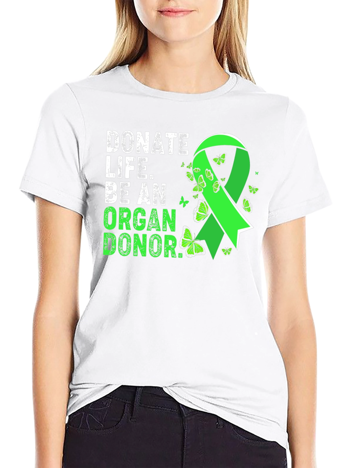 Donate Life T-Shirt - Organ Donor Awareness