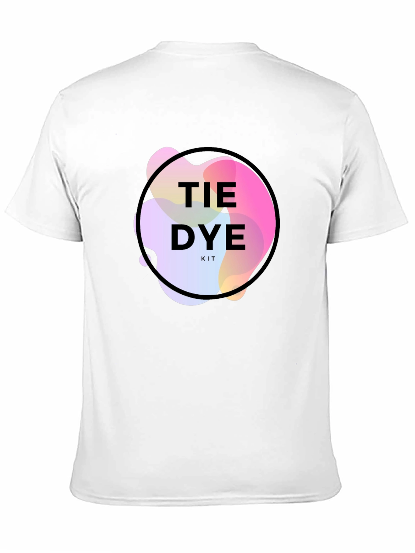 Tie Dye Kit Graphic Black T-Shirt