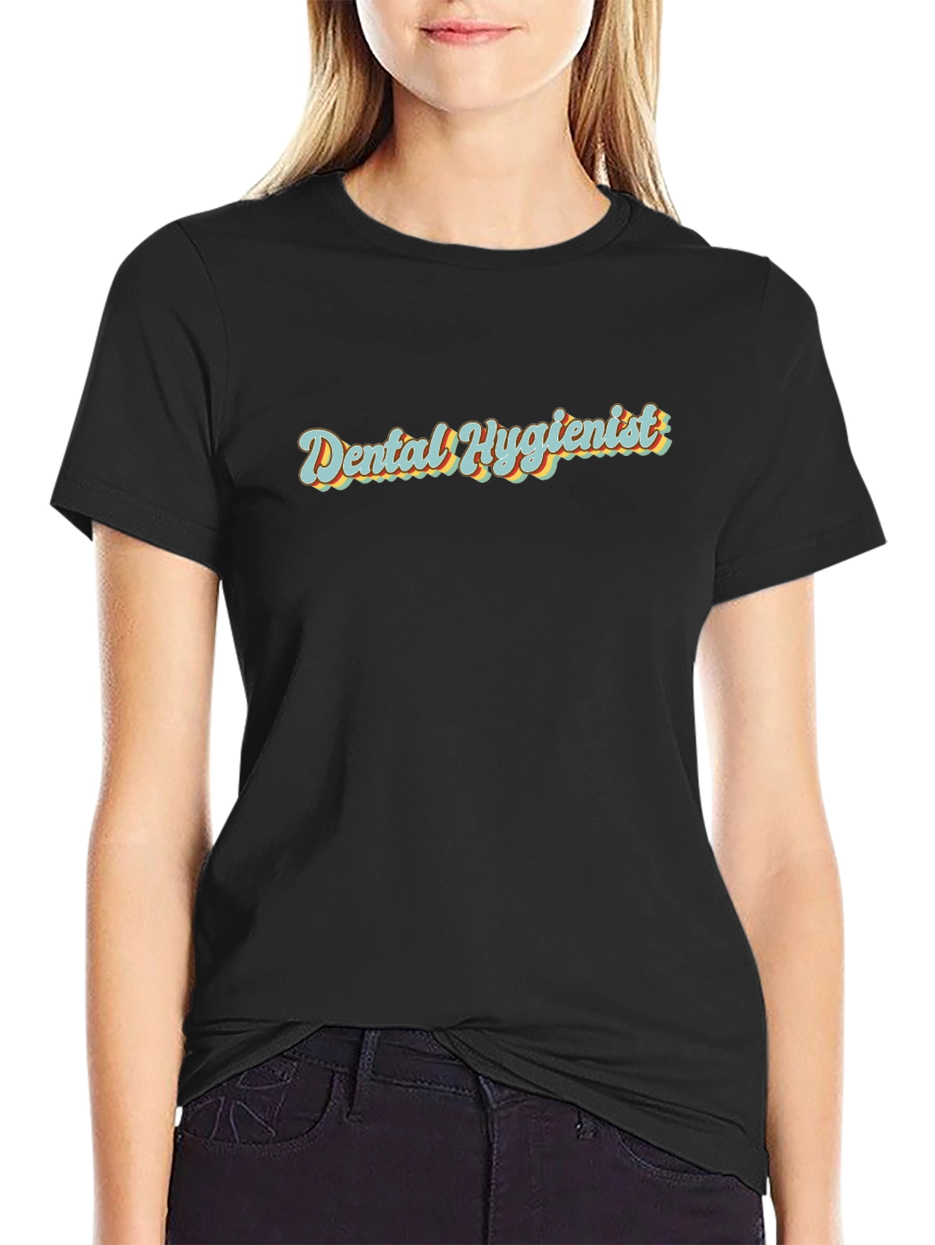 Dental Hygienist Graphic Tee - Retro Style