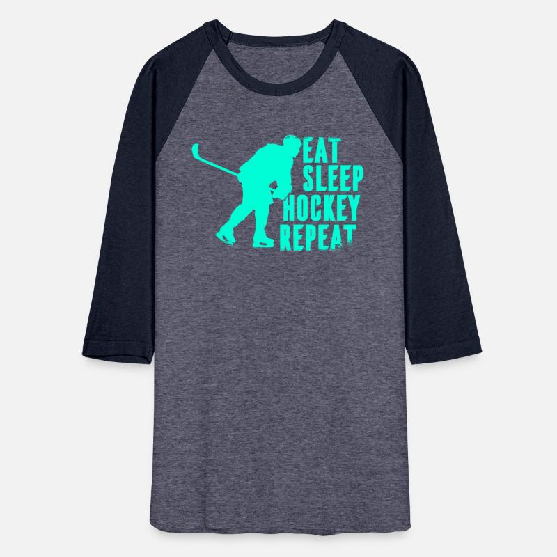 Hockey saying hockey eat sleep repeat funny