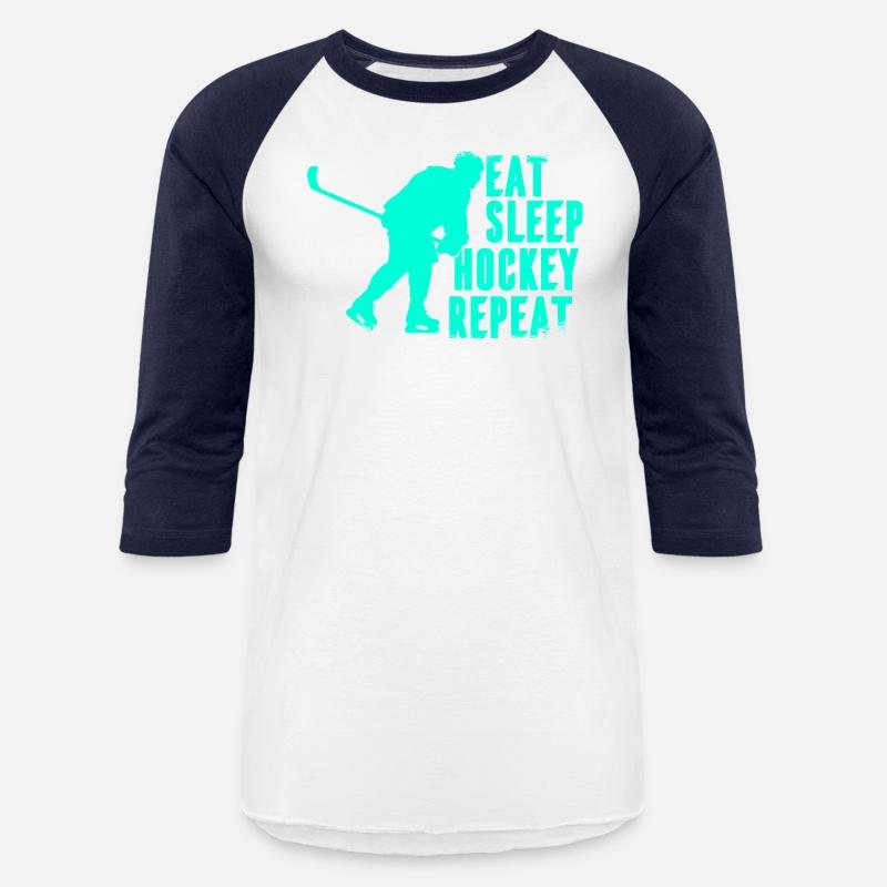 Hockey saying hockey eat sleep repeat funny