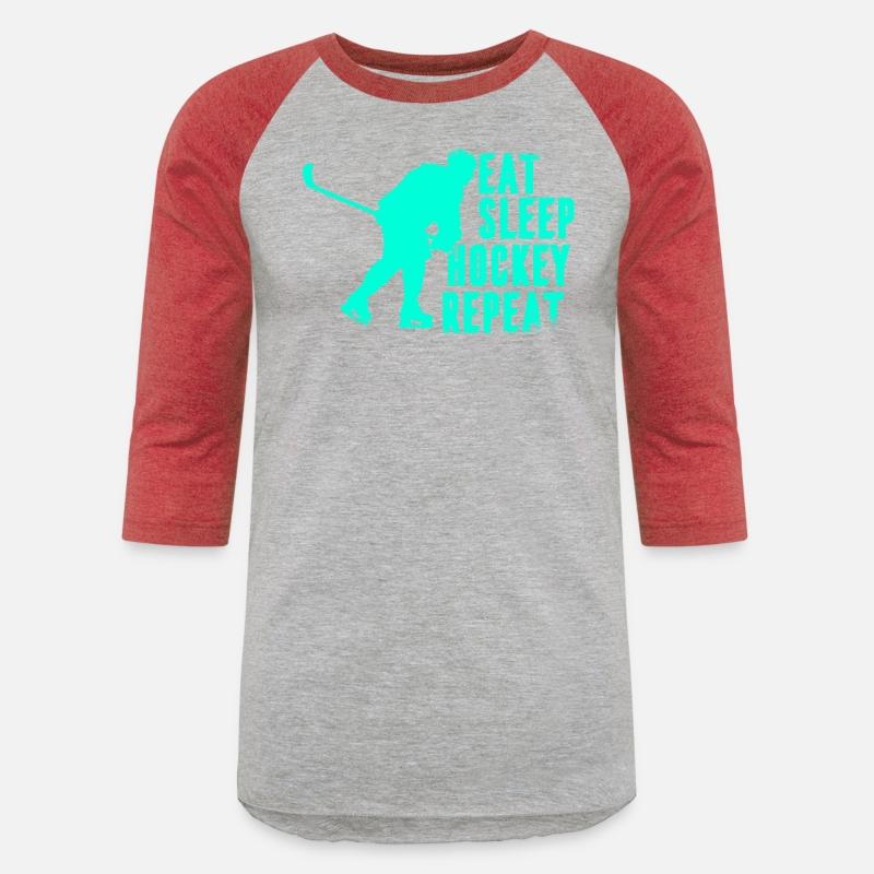 Hockey saying hockey eat sleep repeat funny