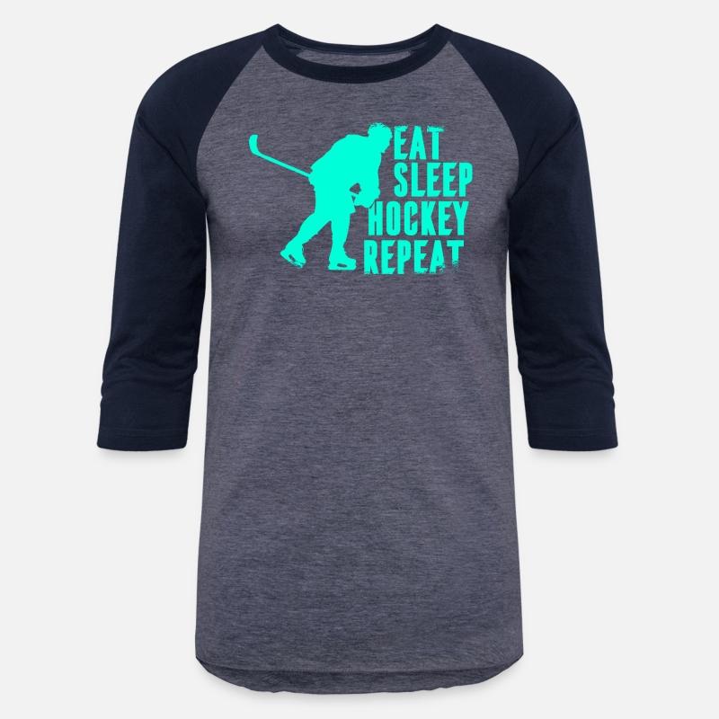 Hockey saying hockey eat sleep repeat funny