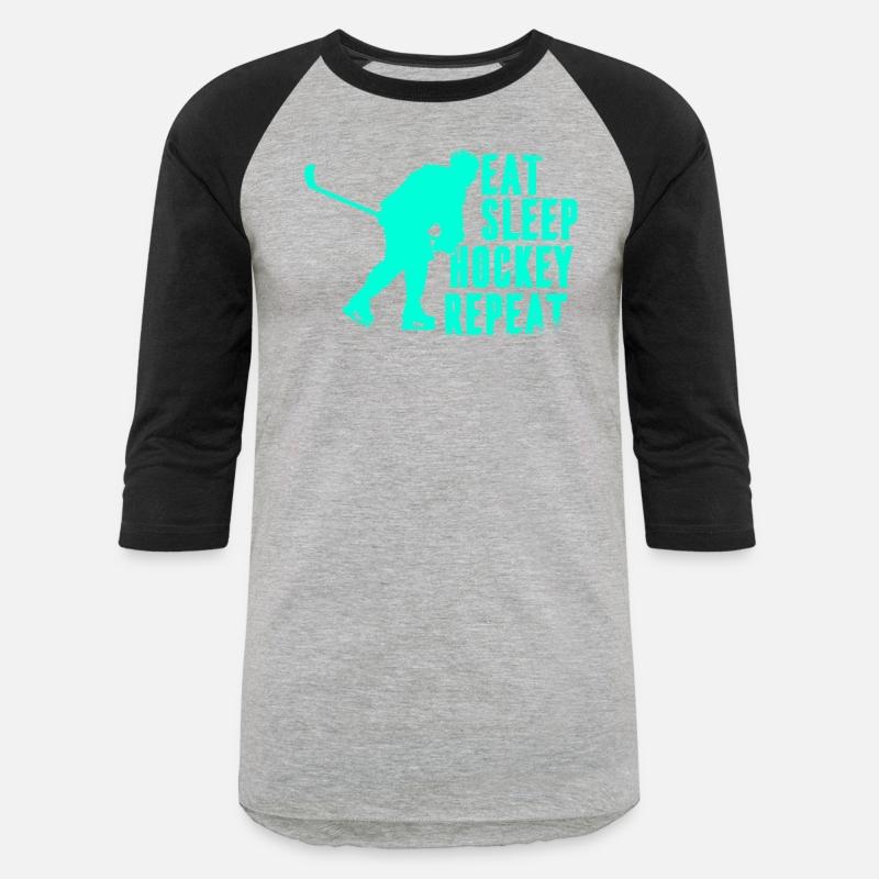 Hockey saying hockey eat sleep repeat funny