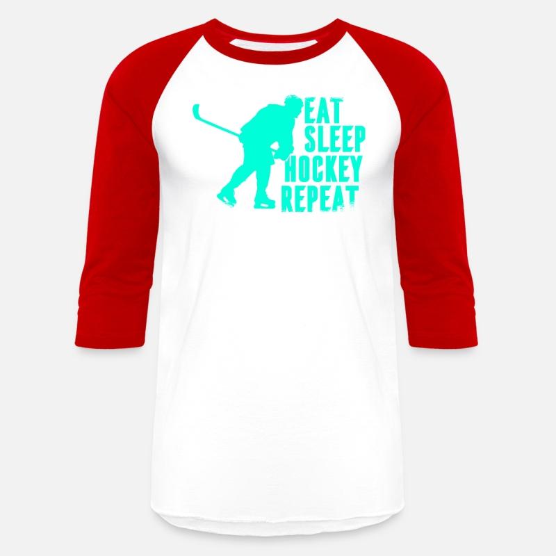 Hockey saying hockey eat sleep repeat funny