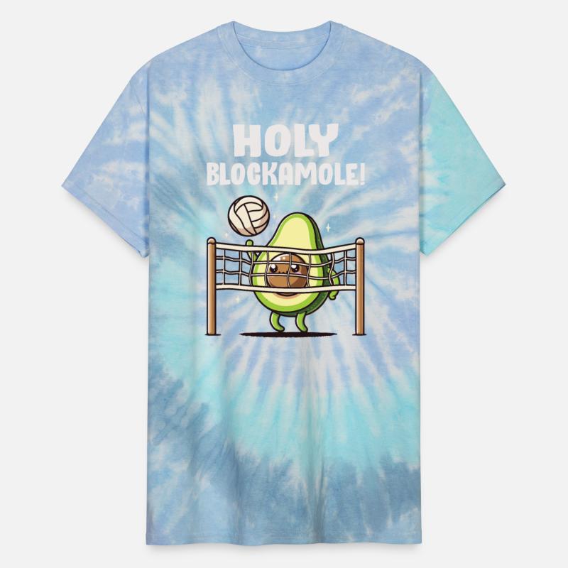 Holy Blockamole Avocado Volleyball Player