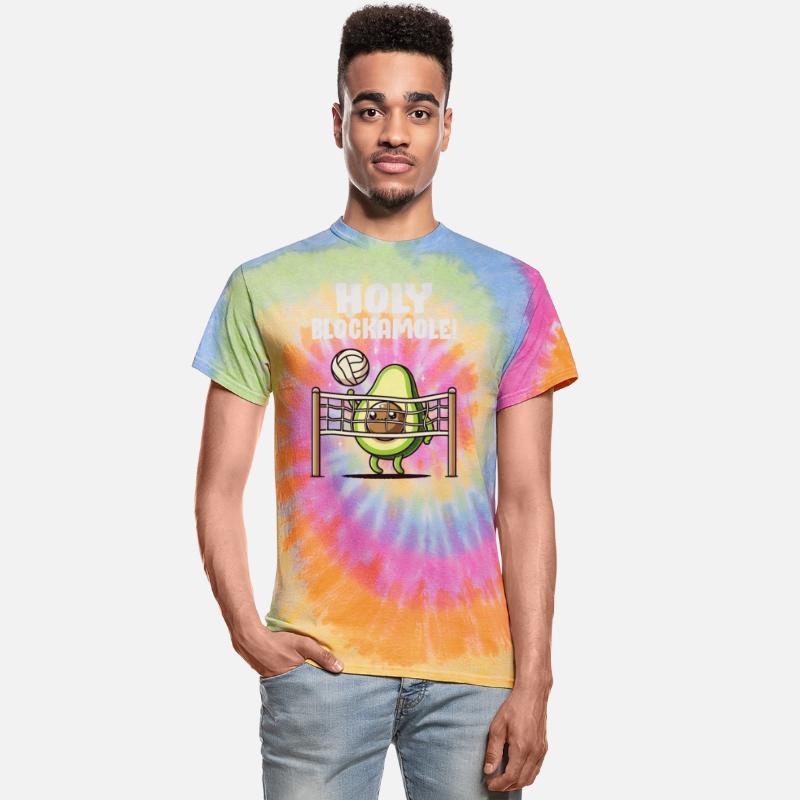 Holy Blockamole Avocado Volleyball Player