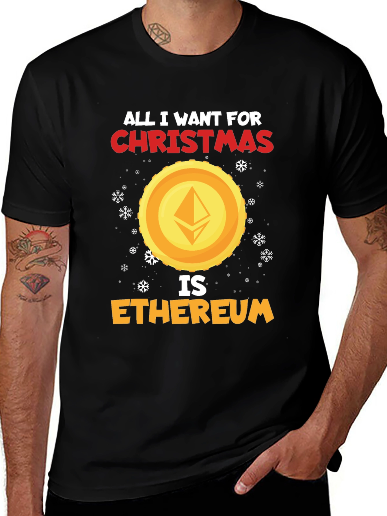 Ethereum Christmas T-Shirt