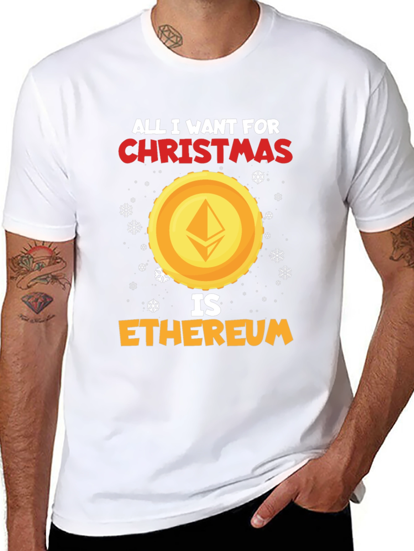Ethereum Christmas T-Shirt