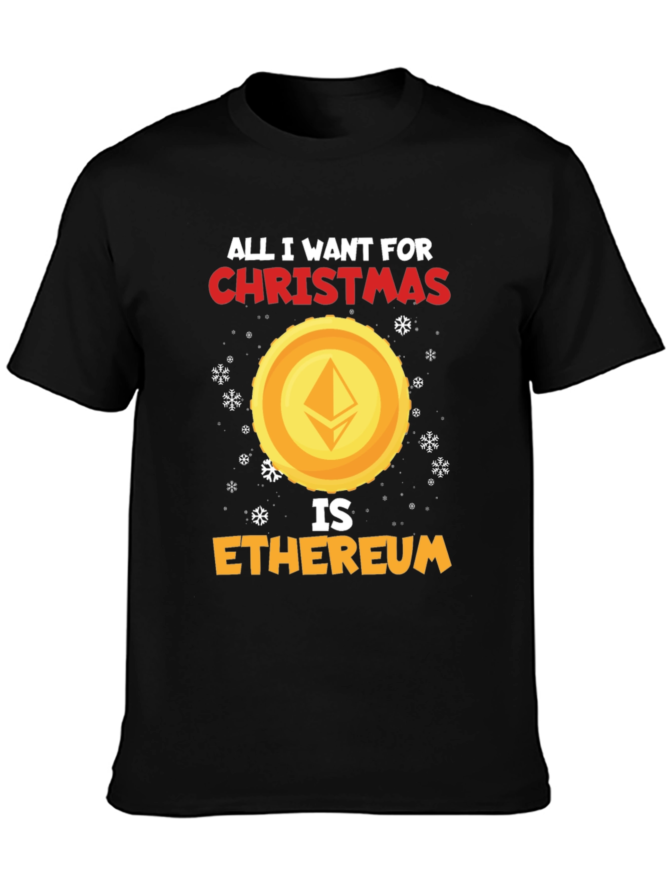 Ethereum Christmas T-Shirt