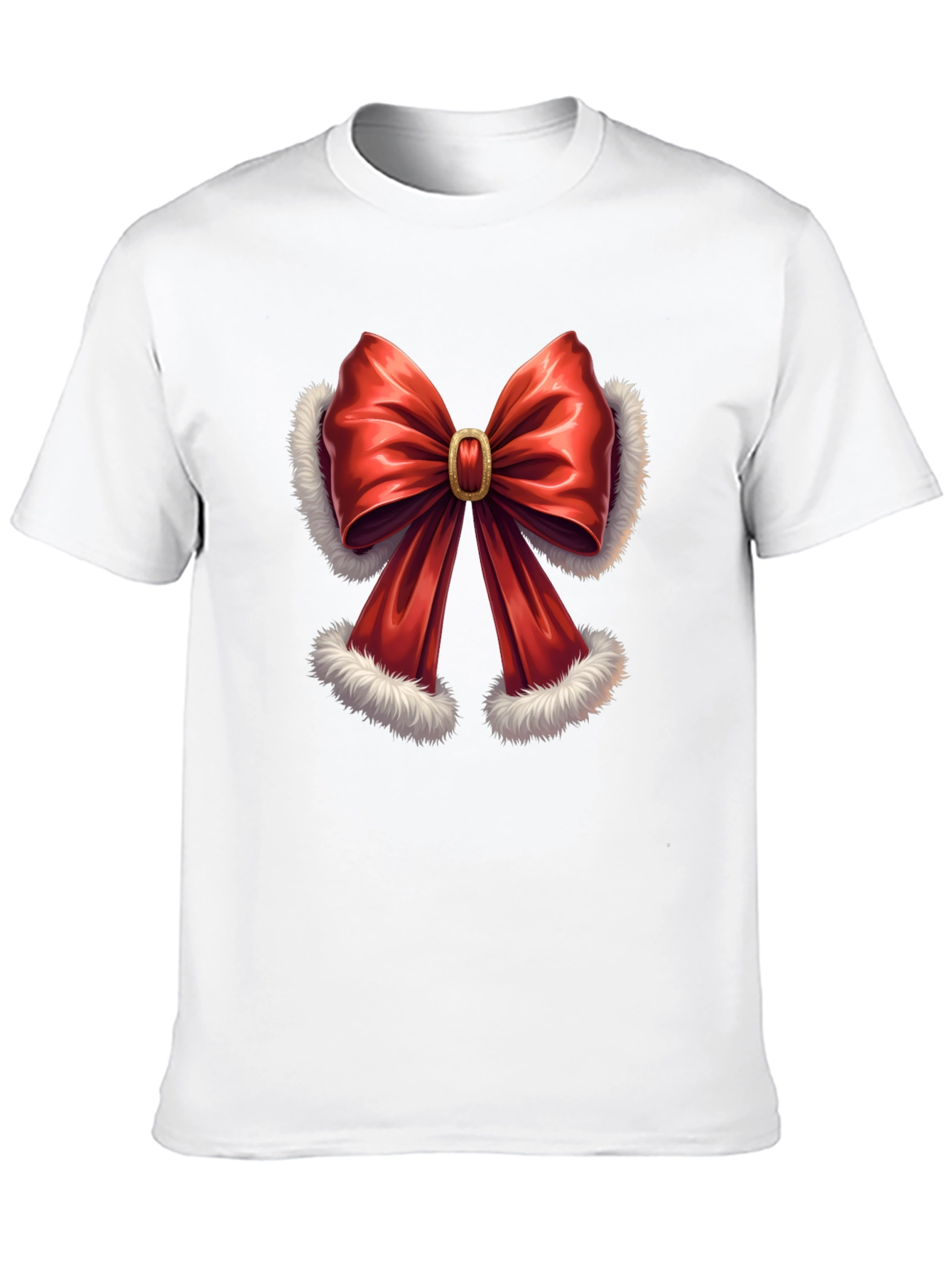Festive Bow T-Shirt - Holiday Style