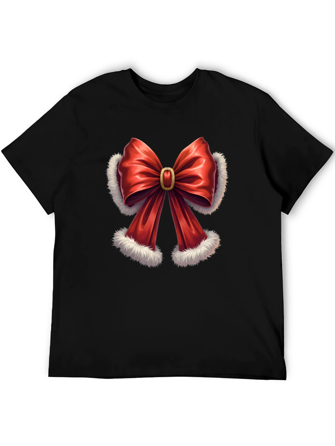 Festive Bow T-Shirt - Holiday Style