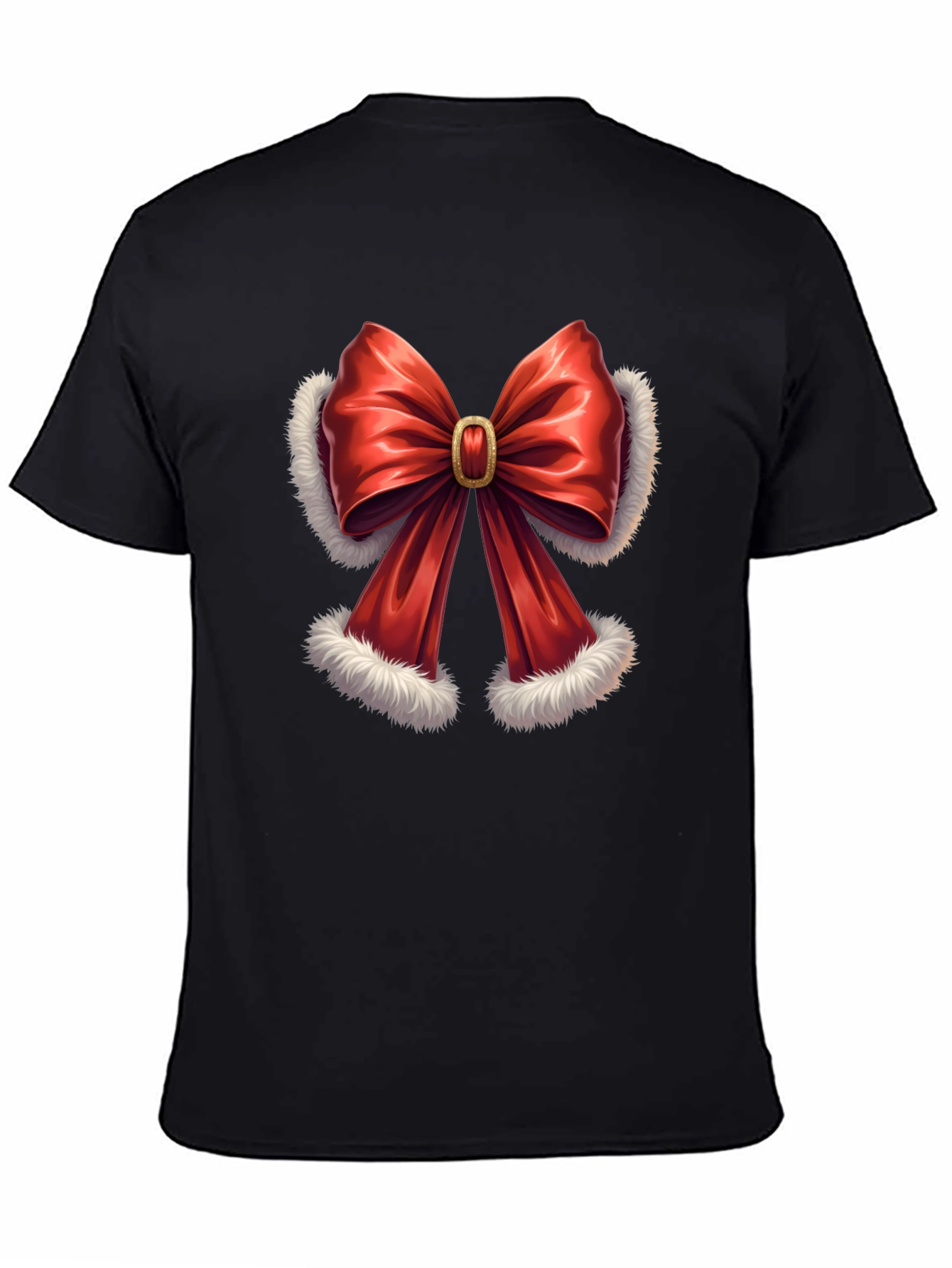 Festive Bow T-Shirt - Holiday Style