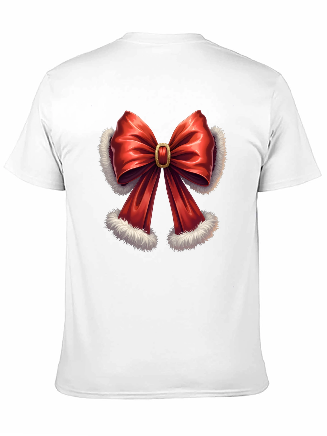 Festive Bow T-Shirt - Holiday Style