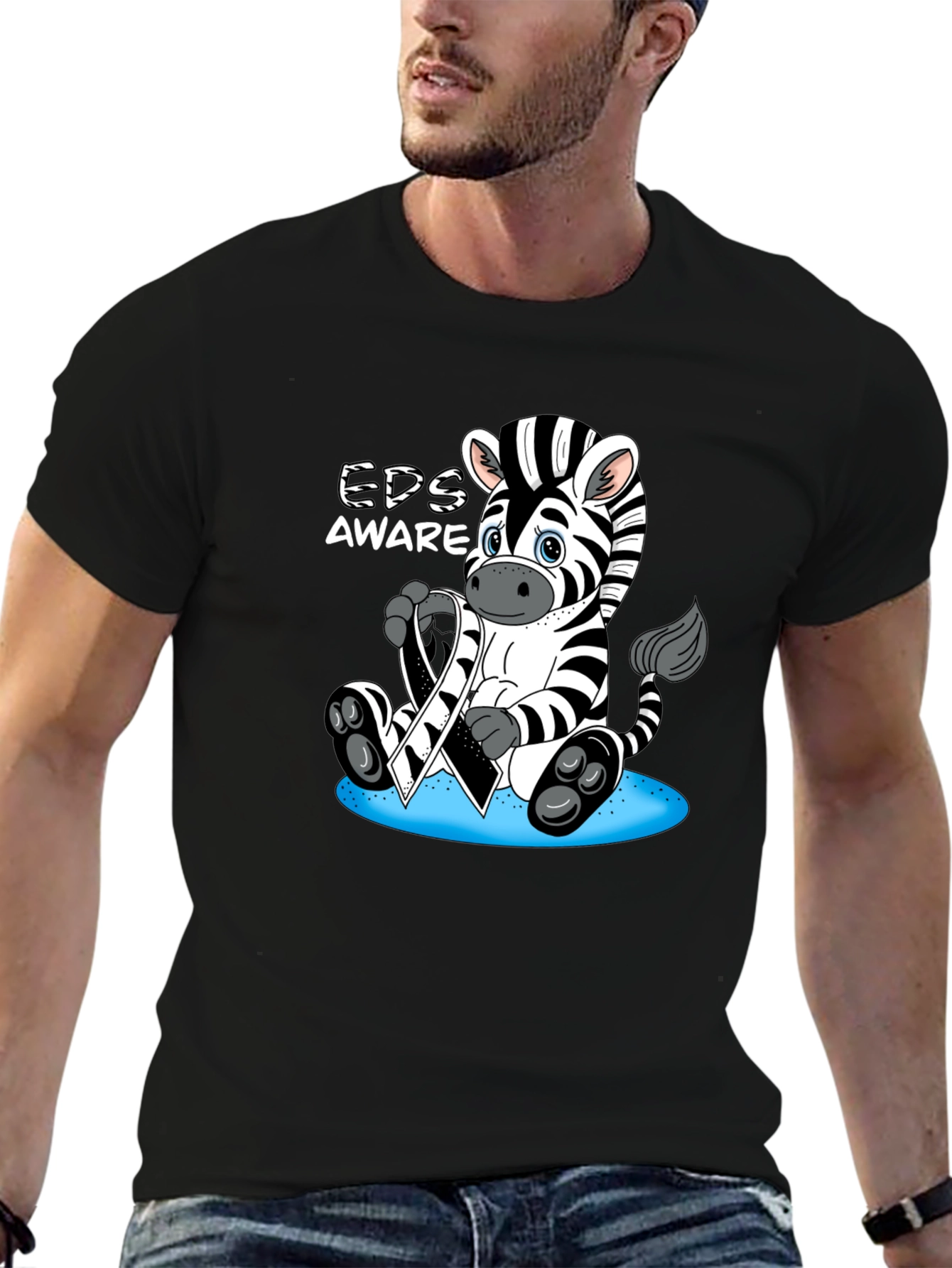 EDS Awareness Zebra T-Shirt