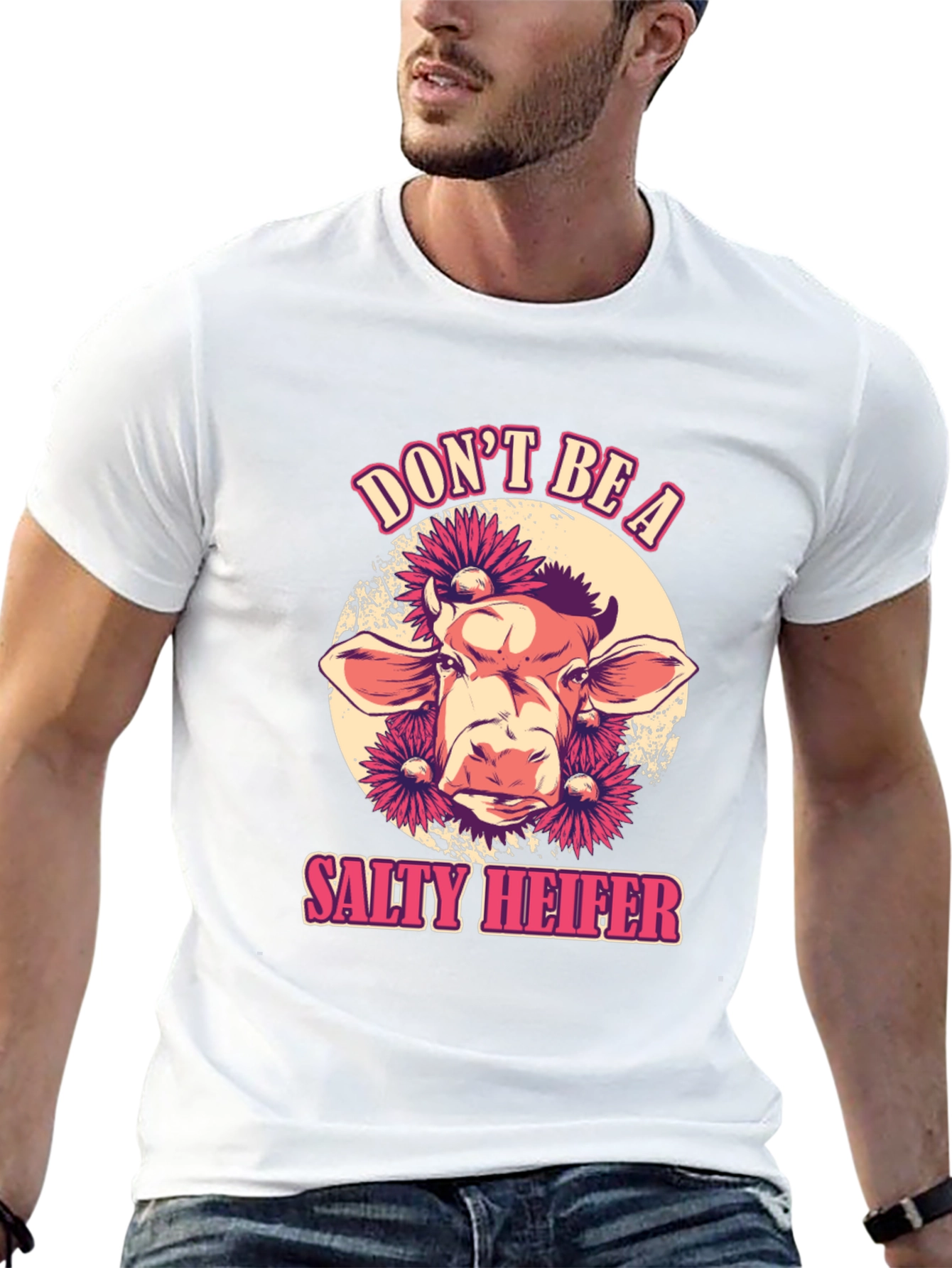 Dont Be A Salty Heifer Graphic T-Shirt