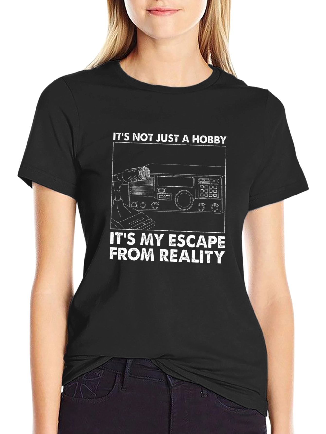 Ham Radio Hobbyist T-Shirt - Escape from Reality