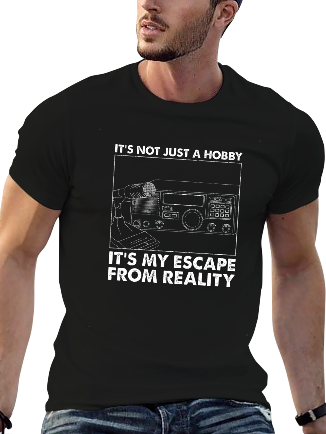 Ham Radio Hobbyist T-Shirt - Escape from Reality