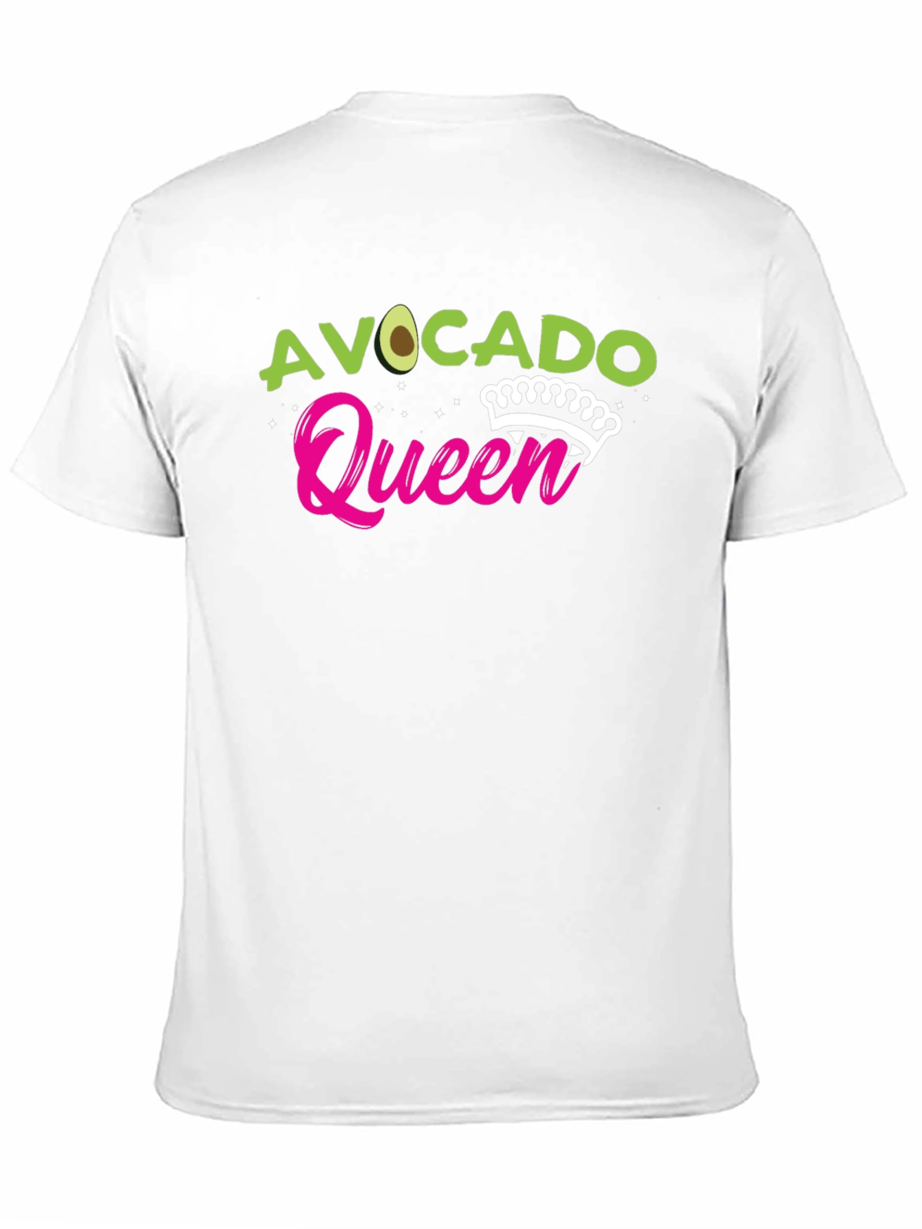 Avocado Queen Black T-Shirt - Trendy Graphic Tee